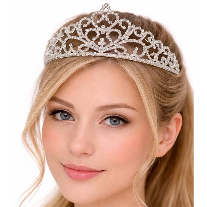 5112 Grand Hearts Tiara för wholesale av Dasha Designs