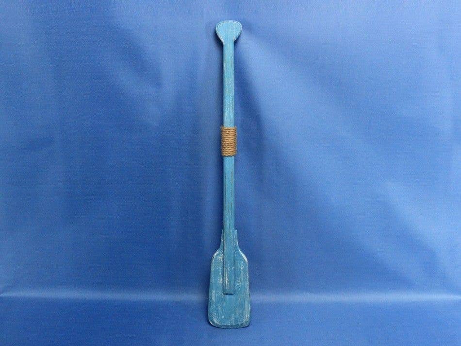 Hampton Nautical - Vendita all'ingrosso Decorazione da parete 3D - Remi da barca quadrati decorativi in stile laguna, stile rustico, con ganci, 61 cm1