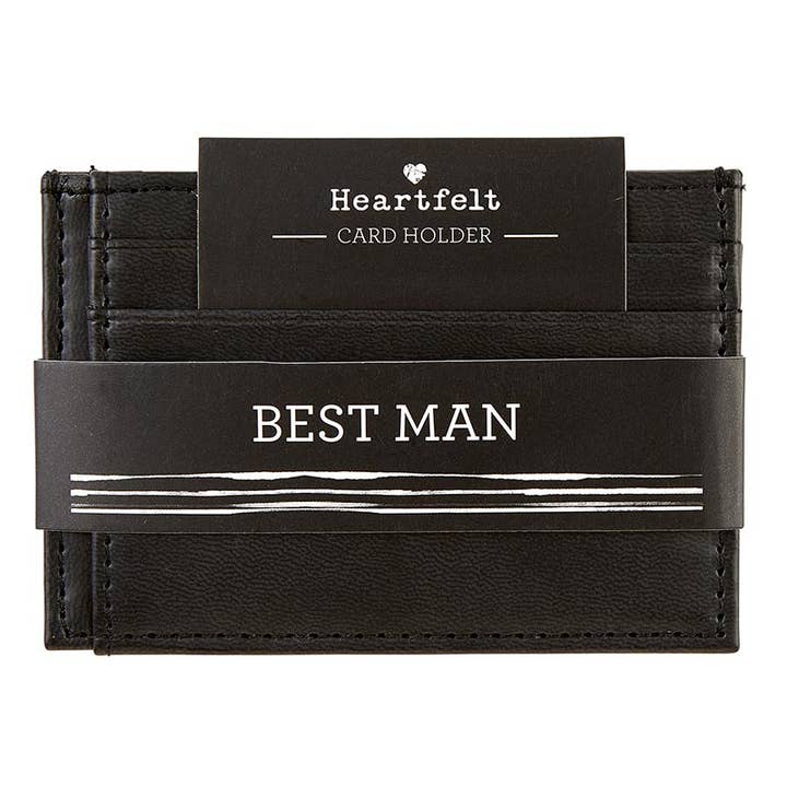 Best Man Card Holder for wholesale by Faithworks by Creative Brands