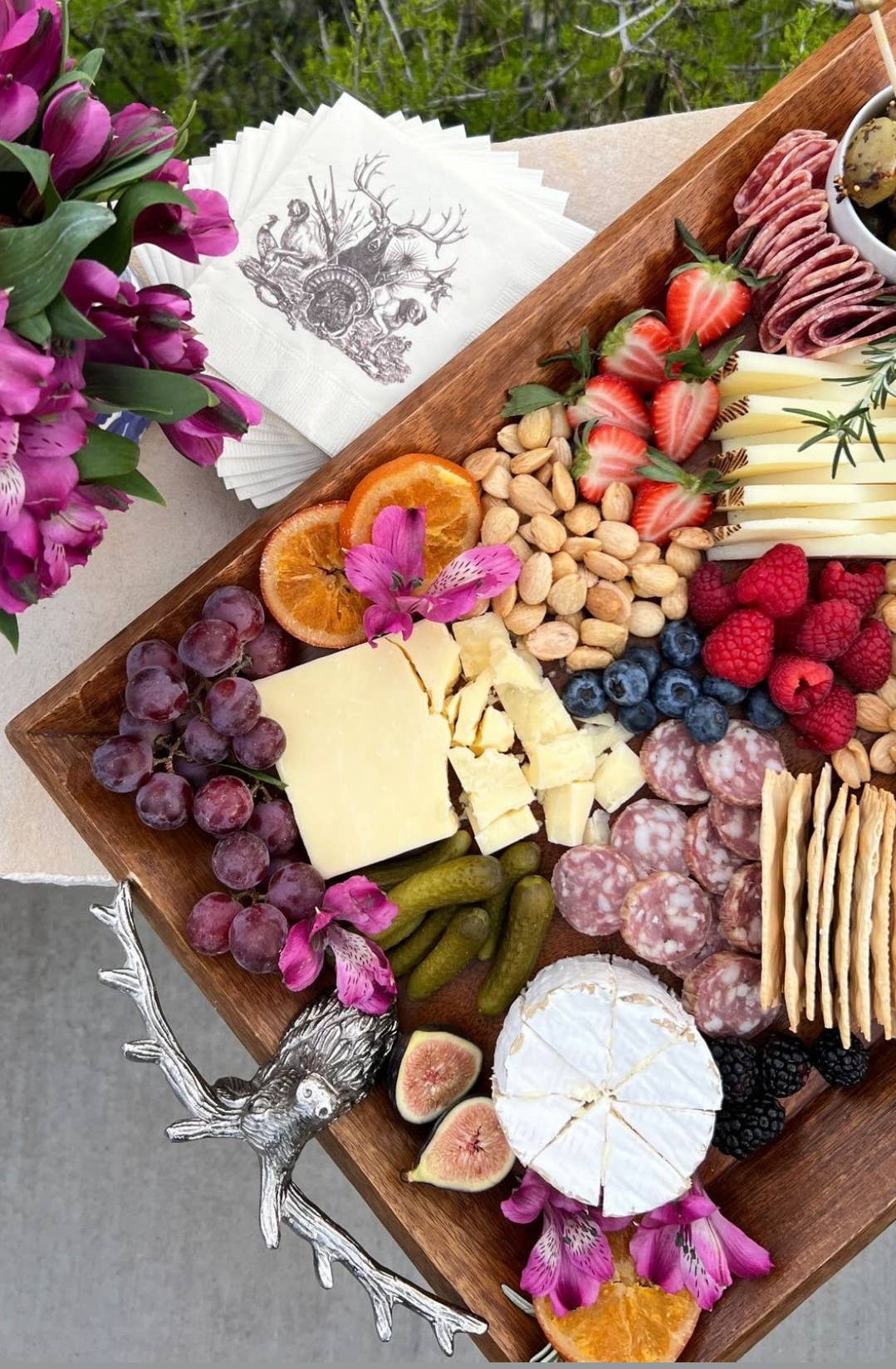 Alexa Pulitzer – Guardanapo descartável por atacado – Guardanapos descartáveis para bebidas com tema de caça On The Hunt1