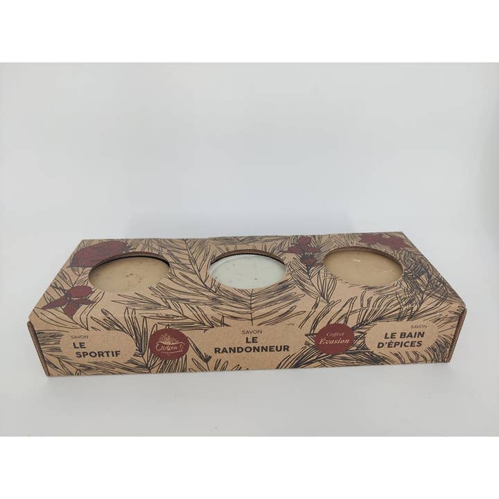 Lîdjeu! - Wholesale Bar Soap - Evasion Box 3 Soaps Lîdjeu x Pupa