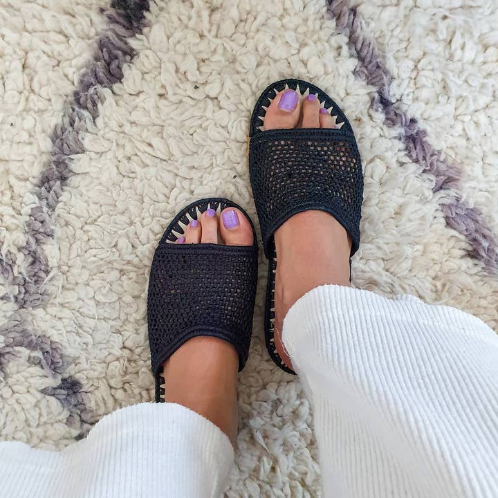 DarKech - Wholesale Sandals - Women's - Handmade Raffia Sandals, Summer Sandals 6