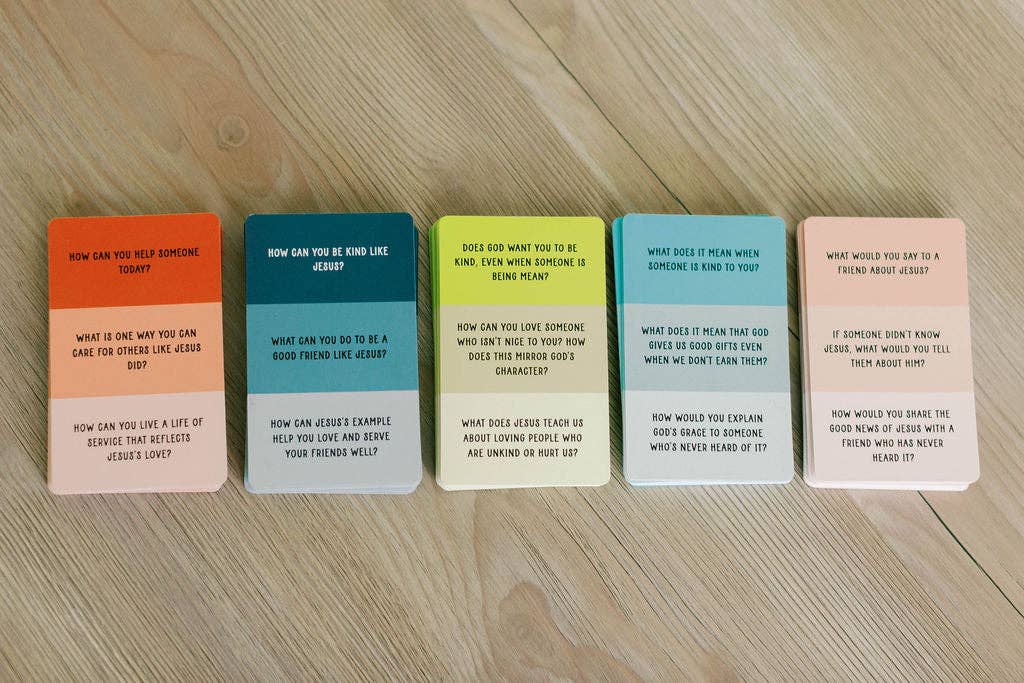Tiny Theologians - Wholesale Learning Cards - Kids & Baby - Everyday Discipleship: Questions to Help Families Grow Together19