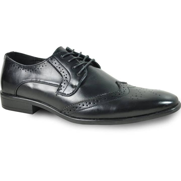 Tux-USA® - Venta al por mayor Zapatos Óxford - Hombre - Zapatos de vestir BRAVO para hombre KING-2 Wingtip Oxford