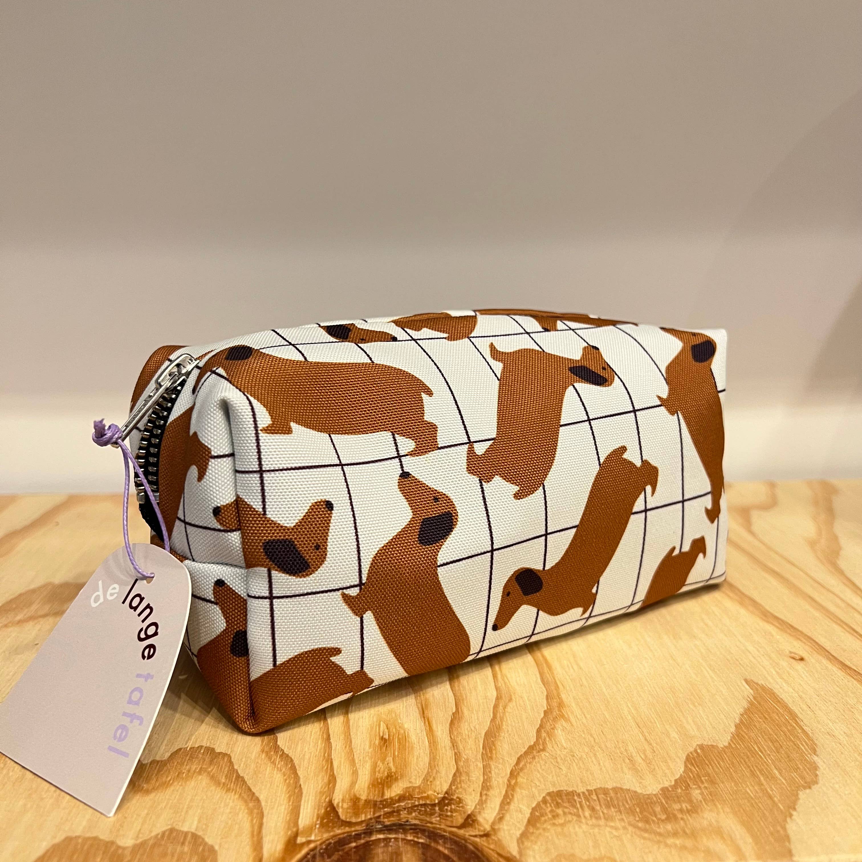 De Lange Tafel - Wholesale Pouch - Women's - Dachshund pencil case1