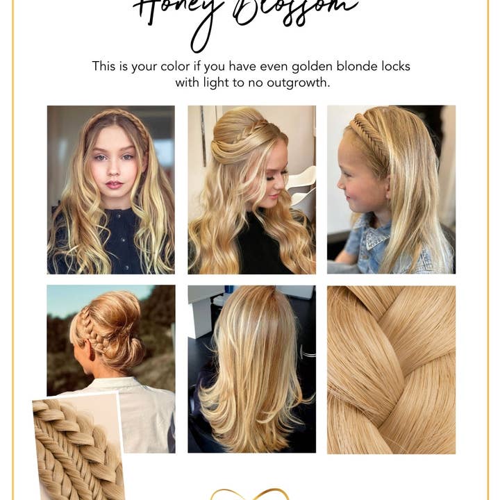 Infinity Braids – Bandana - Mulher por atacado – Infinity Braids® - Lizzy - Honey Blossom