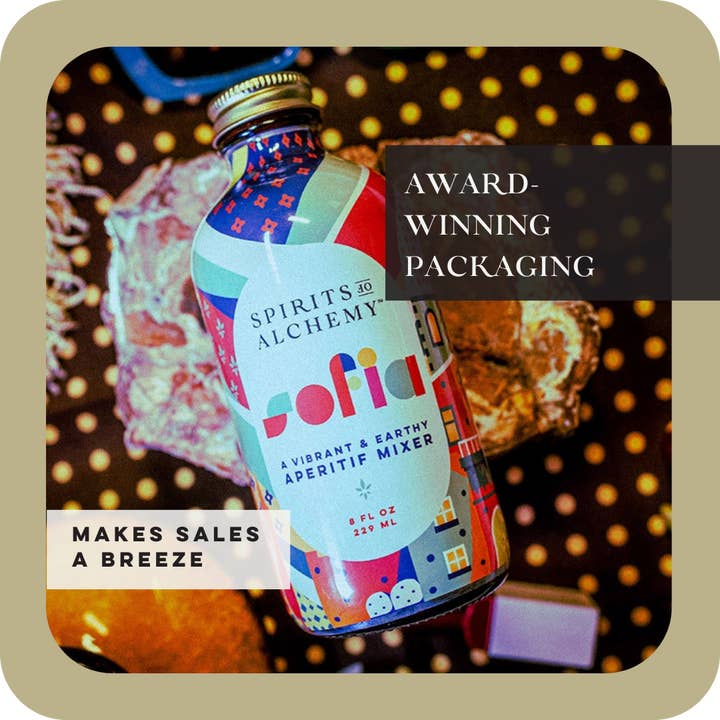 Spirits of Alchemy - Wholesale Cocktail Mix/Syrup - Sofia | Italian Aperitif Cocktail Mixer | Mocktail | Gift3