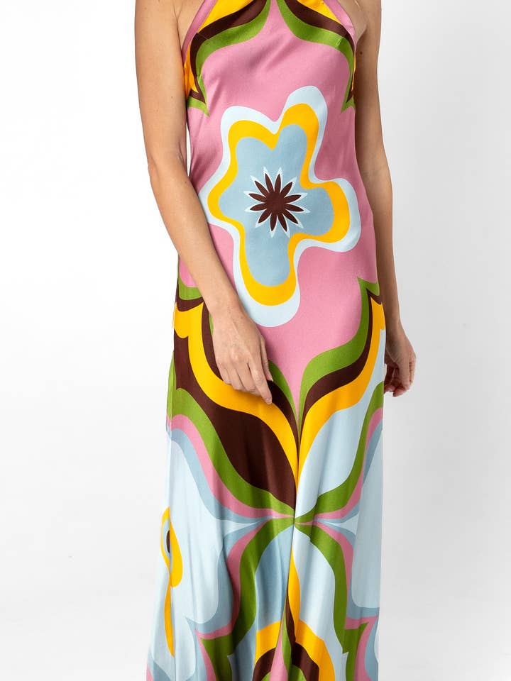 The Lotus Dress for wholesale by Trisha Paterson Collection