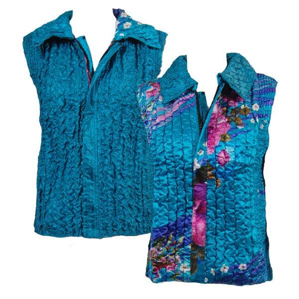 The Magic Scarf Company - Wholesale Outerwear Vest - Women's - 4537 - Quilted Reversible Vests27