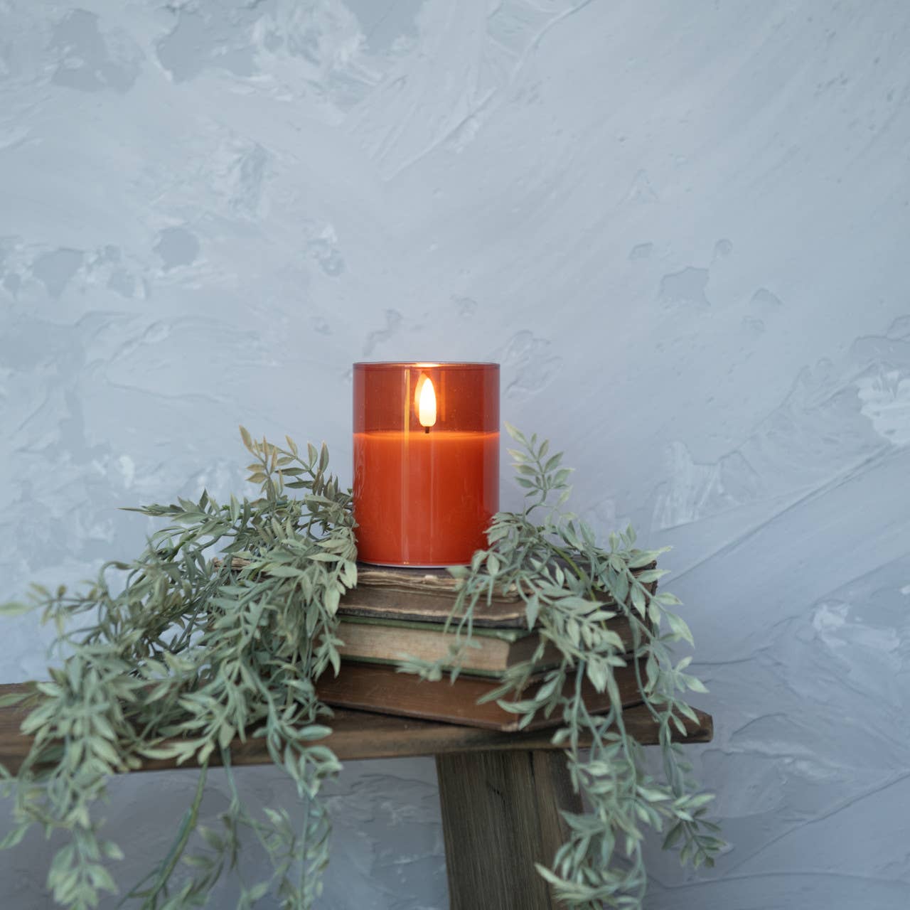 Ragon House - Vendita all'ingrosso Candela senza fiamma - CANDELA A FIAMMA 3D IN VETRO DI SIENA DA 4"1