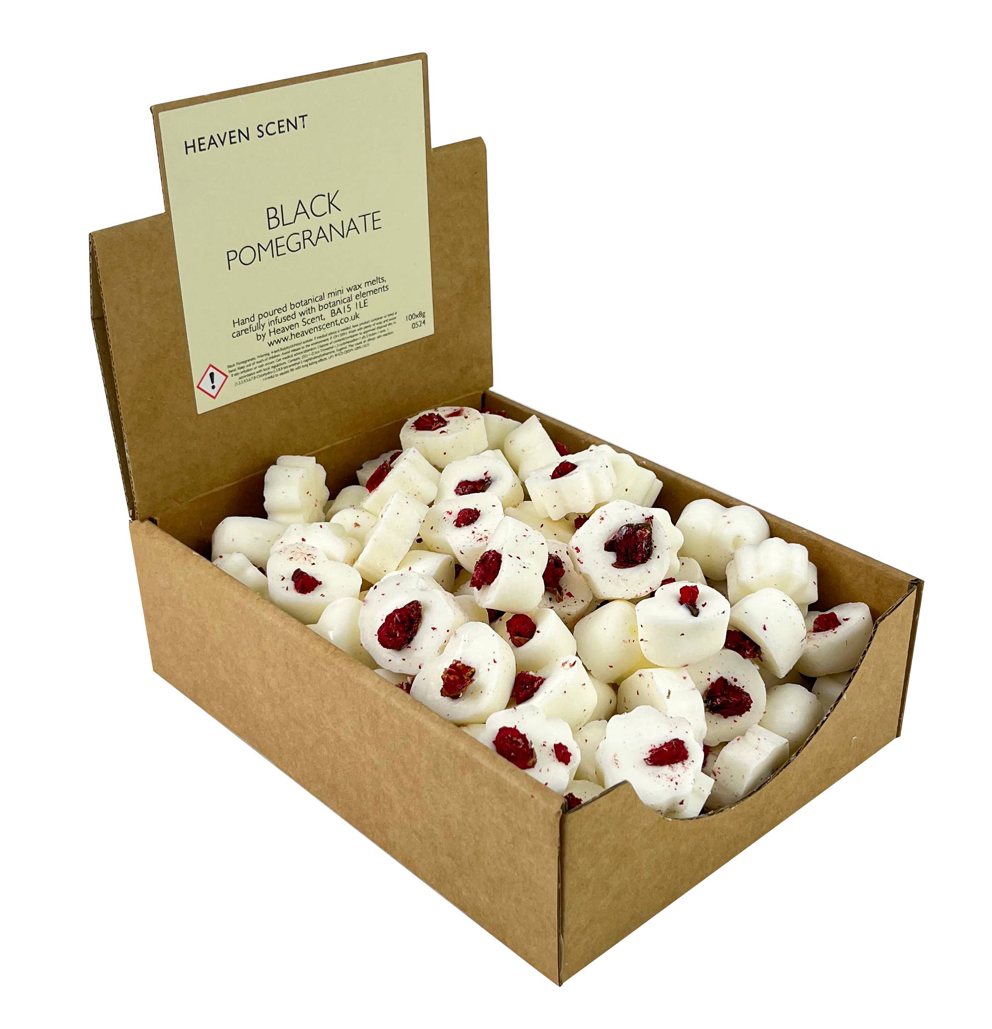 Heaven Scent Incense Ltd - Wholesale Wax Melt - Botanical Mini Wax Melts 600g Box - approx 1002