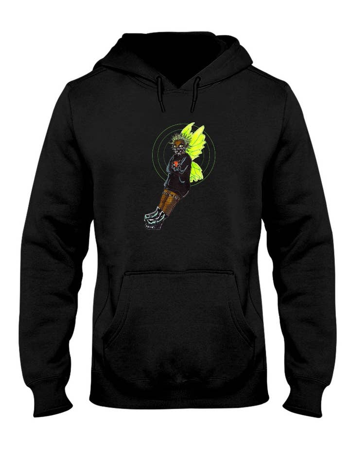 Goth Fairy Hoodie for wholesale by D. Ridley Designs