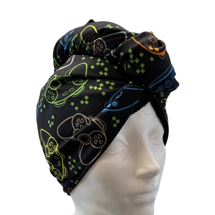 Hair Drying Towel - Gaming for wholesale by Créations Minou