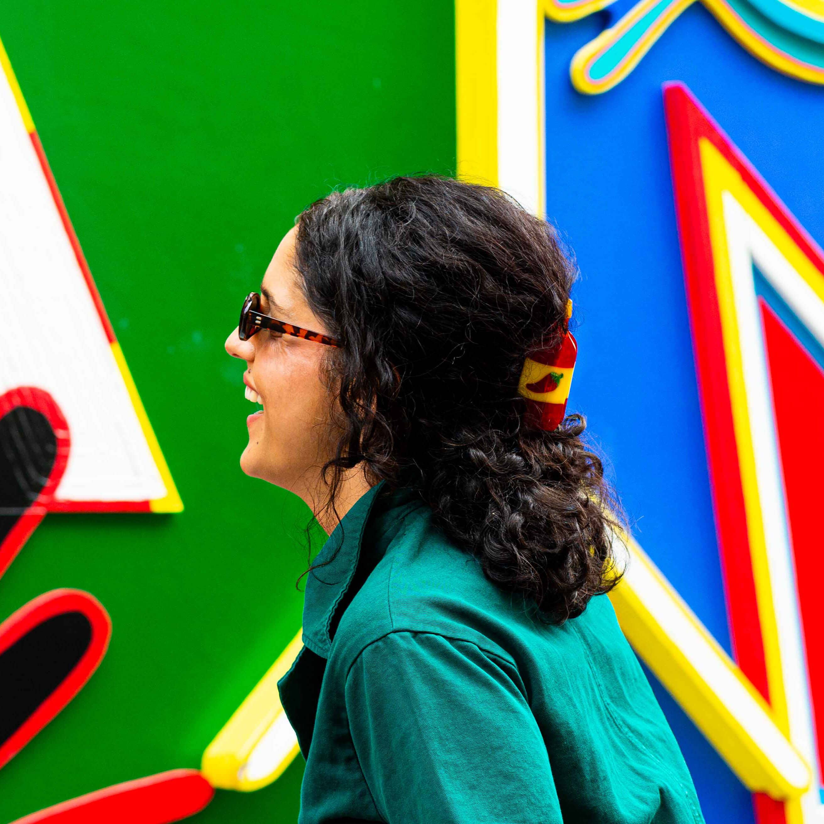 Jenny Lemons - Vendita all'ingrosso Fermaglio per capelli - Donna - Fermaglio per capelli grande con salsa piccante2