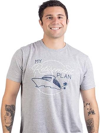 Mijn (Cruiseschip) Pensioen | Cruiseschip Humor T-Shirts - Heren Grappige Uitspraken Caribisch Cruisen T-Shirts voor wholesale door Ann Arbor Tees