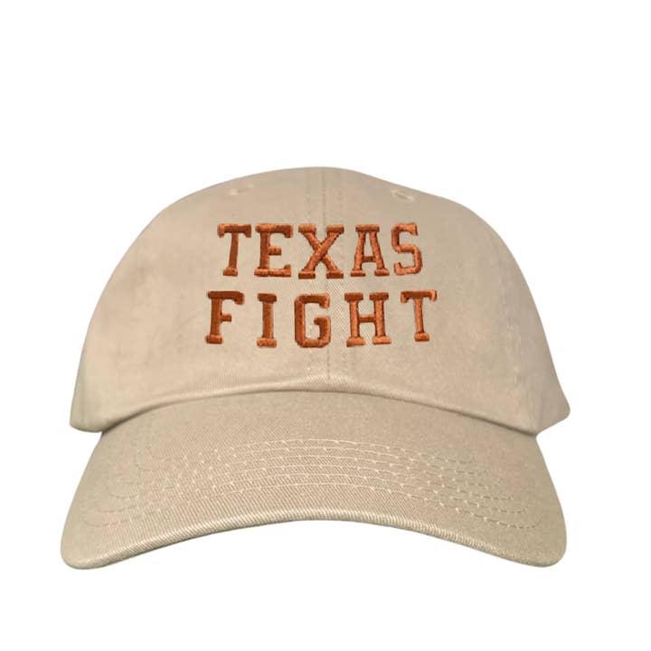 Last Stand Hats, LLC - Wholesale Baseball Cap - Unisex - Texas Longhorns Texas Fight Embroidered Hats / UT9154 / MM15
