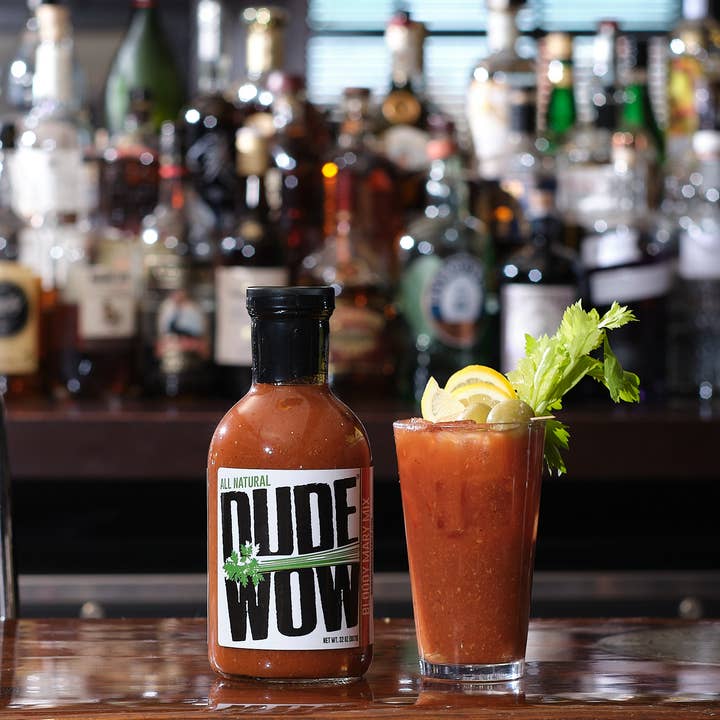 Dude Wow All Natural Bloody Mary - 32oz and other Purchase Wholesale dude. Free Returns & Net 60 Terms on Faire trending on Faire.