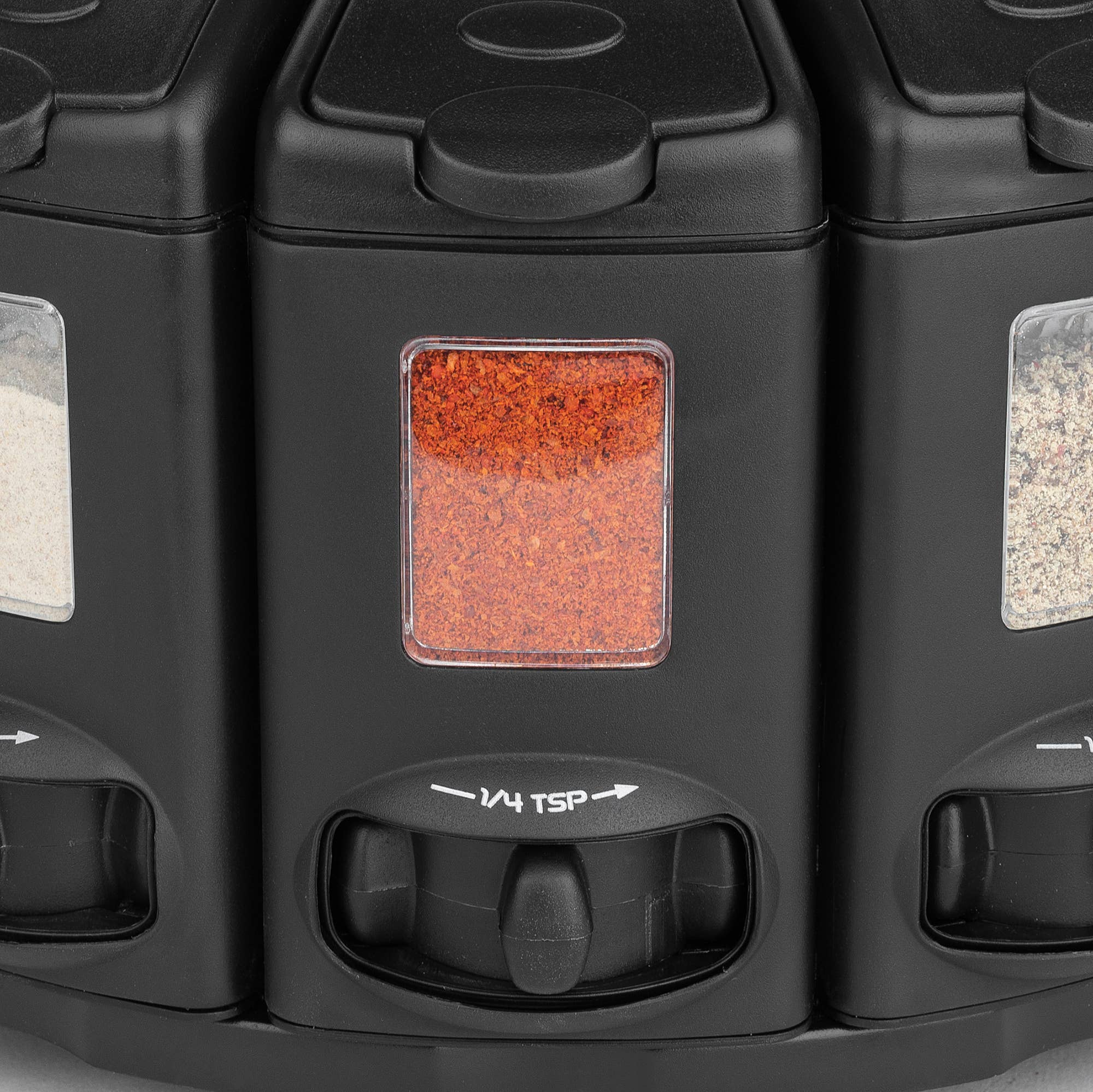 Fox Run Brands - Venta al por mayor Especieros - Carrusel de medición automática KitchenArt Select-A-Spice, negro, 9.5 pulgadas5
