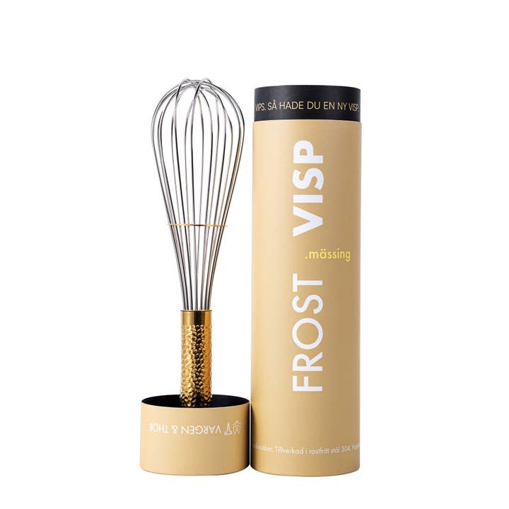 Vargen & Thor - Wholesale Whisk - Balloon Whisk - Brass (Frost Series)