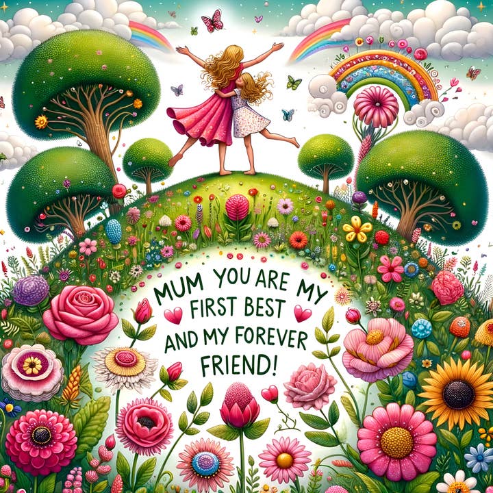 Mor, du er min første bedste og min evige veninde Kort for engroshandel hos SWR trading LTD