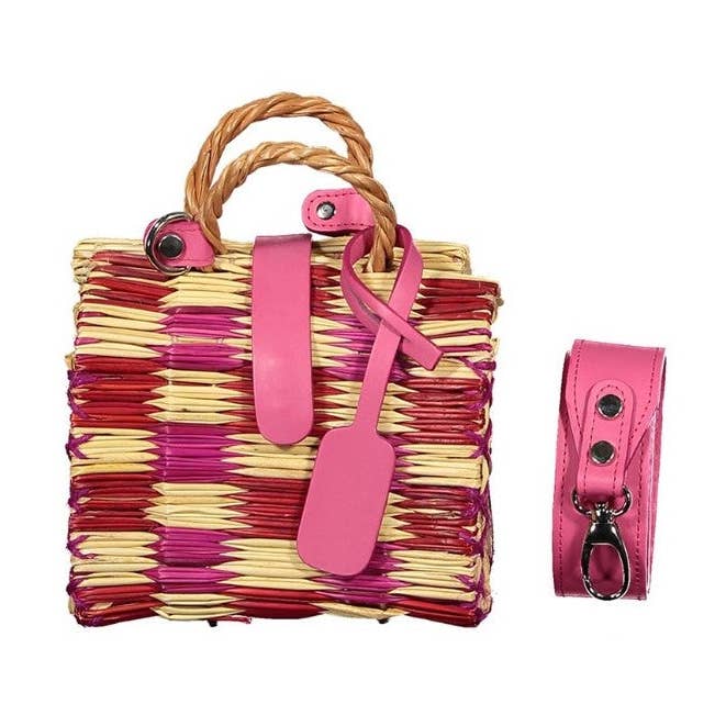 Red Pink Squares RITA - MINI for wholesale on Faire3