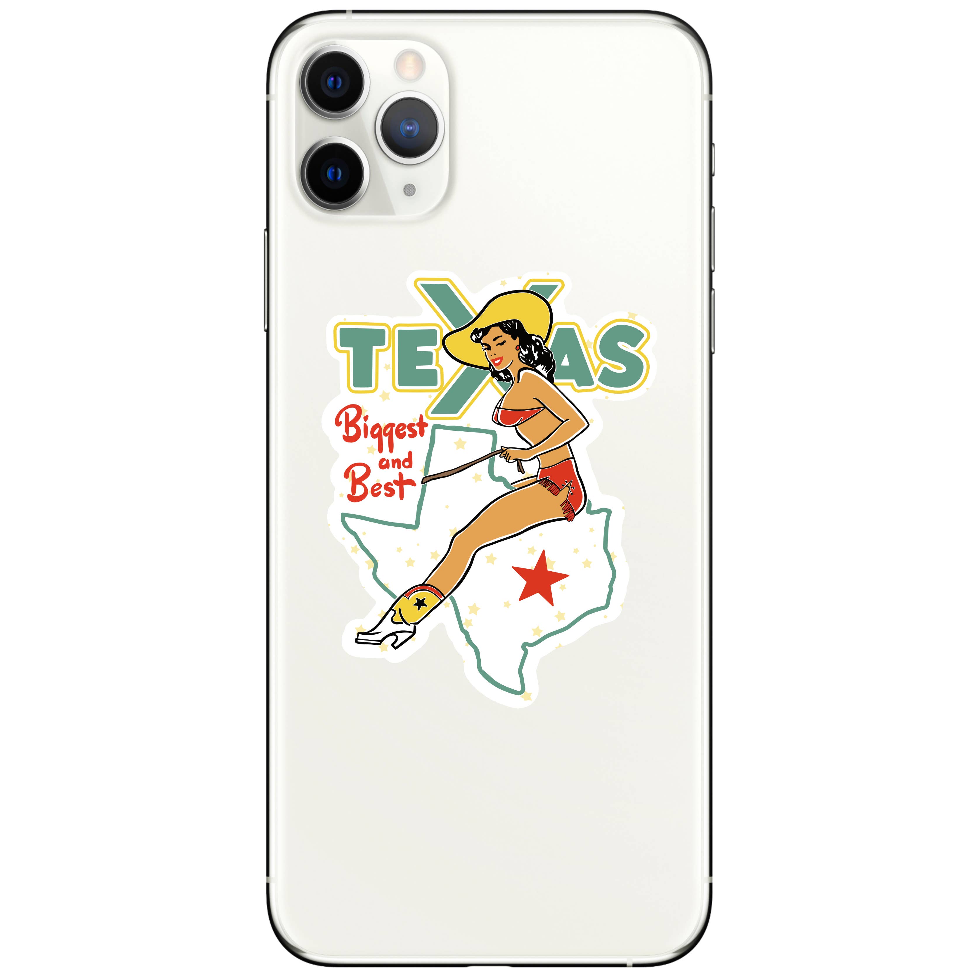 Juju and Moxie - Wholesale Phone & Laptop Stickers - Texas TX Cowgirl Austin Dallas High Quality Vinyl Sticker4