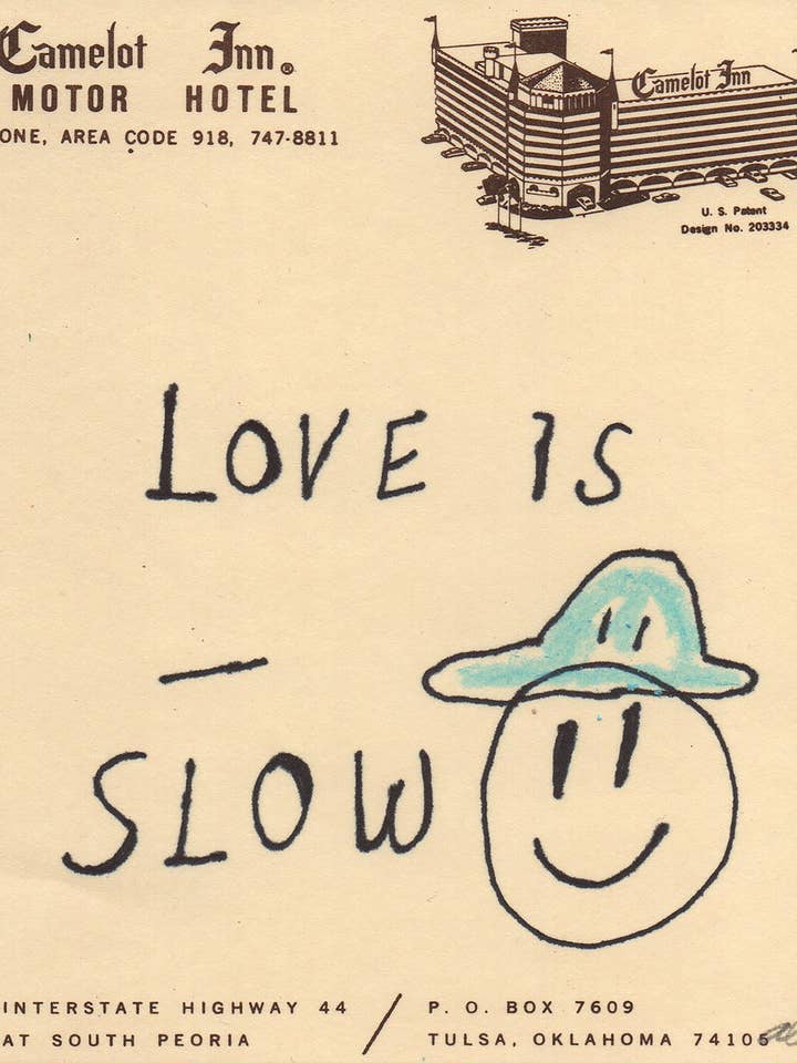 Love Is Slow - Art Print by Lordcowboy for wholesale by Lordcowboy