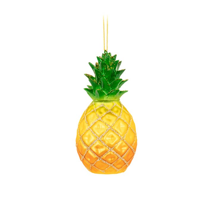 Goldene Ananas-förmige Kugel für den Großhandel von Sass & Belle Europe