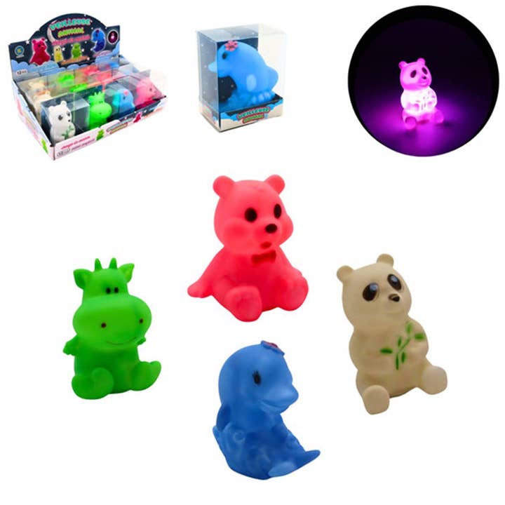 Animal Night Light 8-9 cm With Batteries 4 Assorted Models for wholesale by TSJJ