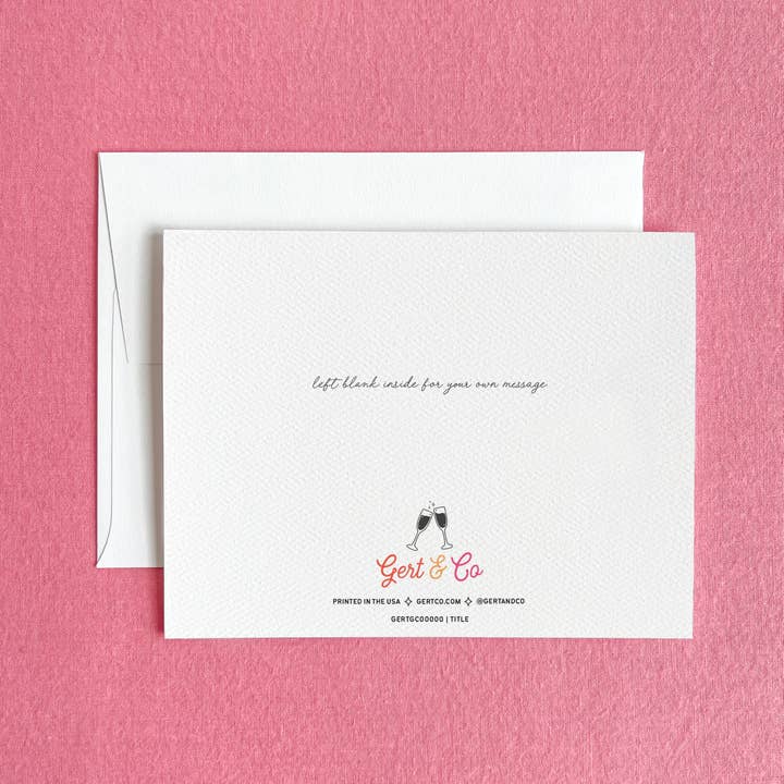 Gert & Co - Wholesale Birthday Card - Happy Birthday Gull-Friend Greeting Card | Birthday Pun Card4