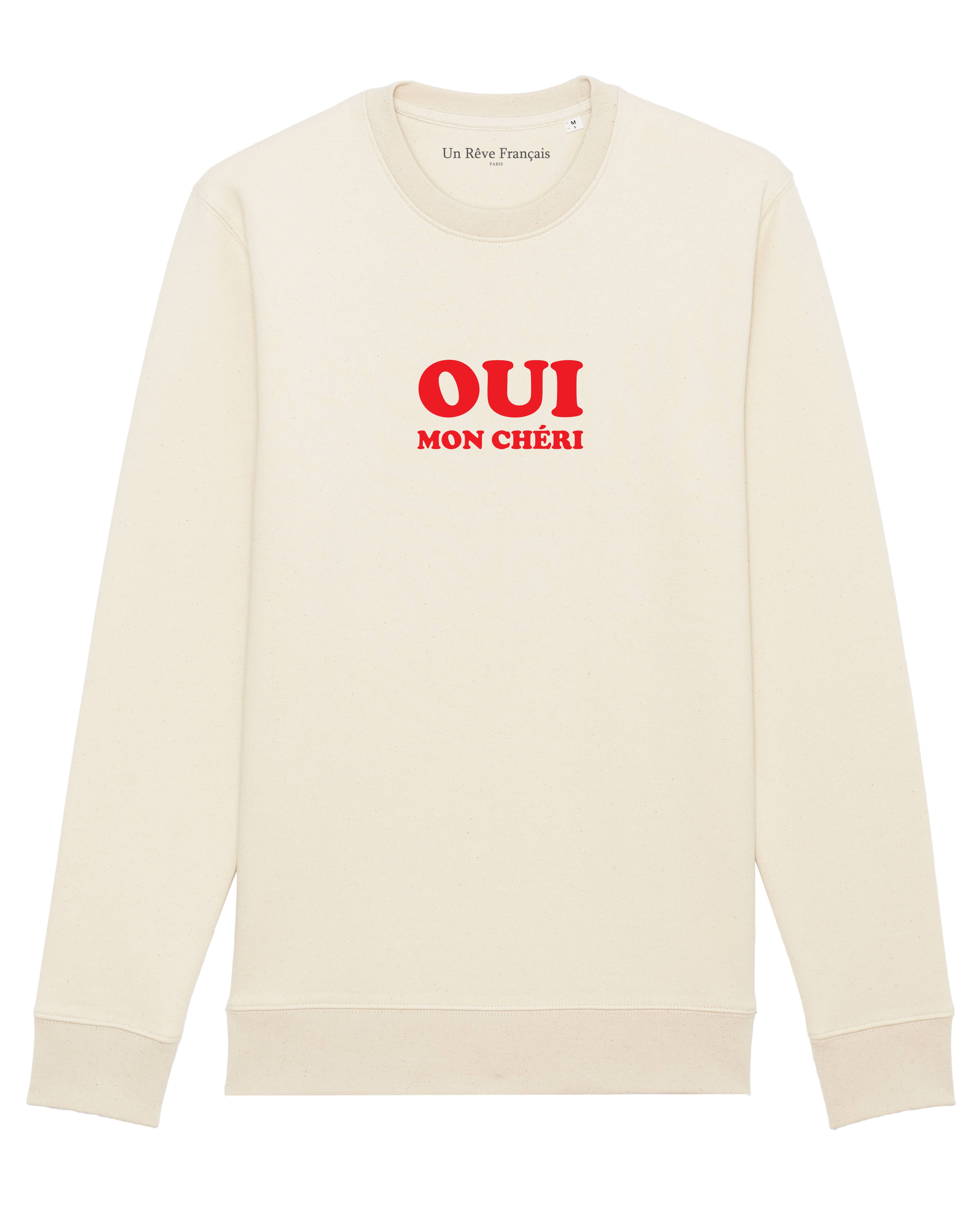 Un Rêve Français – Camisola gráfica - Mulher por atacado – Moletom “Sim, minha querida”0