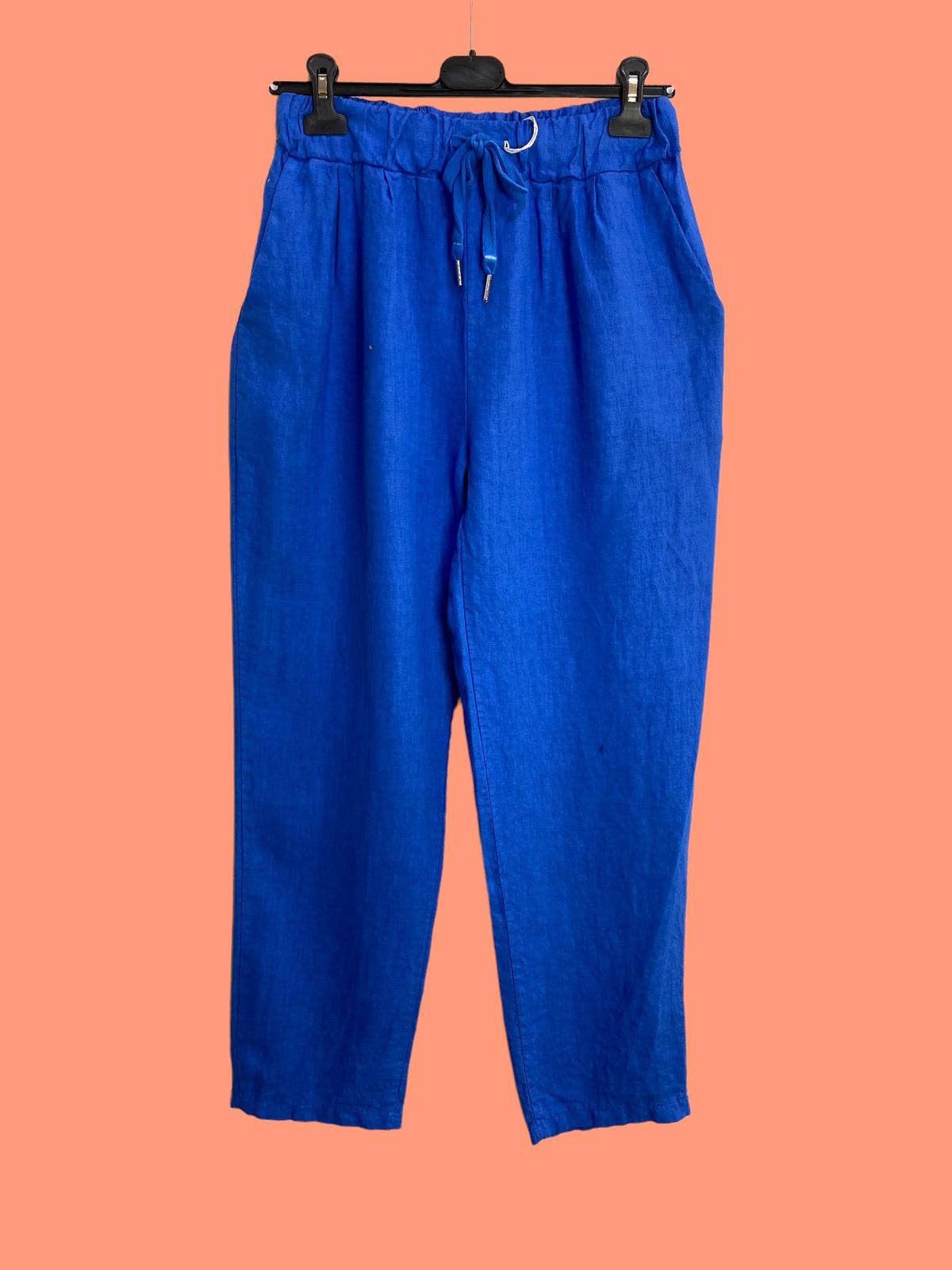 la maison des fibres naturelles – Engroshandel Bukser - Dame – bukser 668121 100% Hør fremstillet i Italien58