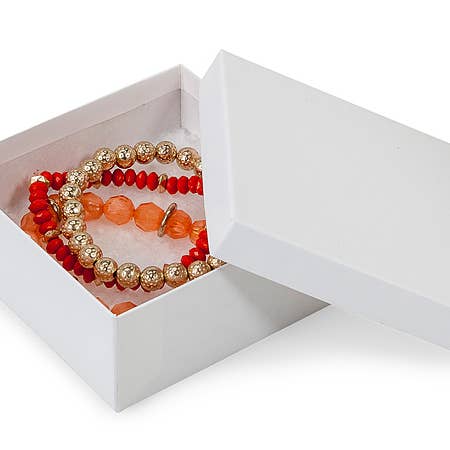 Recycled White Jewelry & Gift Boxes for wholesale on Faire3