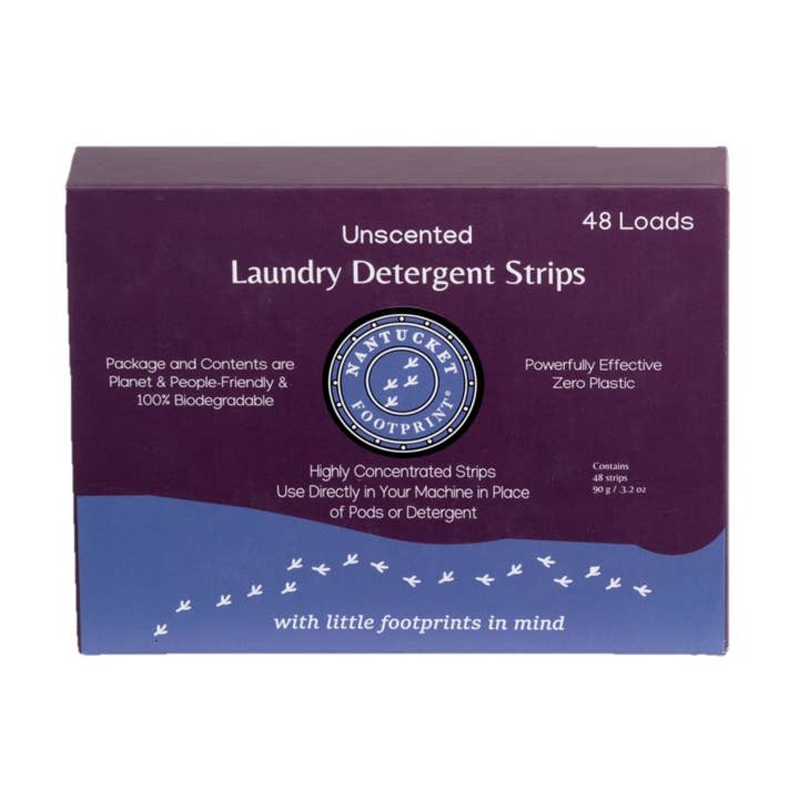 48 Strip Unscented Laundry Detergent | Single Units for wholesale by Nantucket Spider