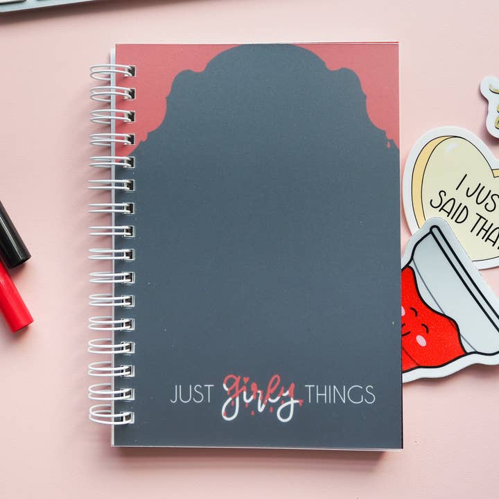 The Harpy Otter Co - Wholesale Sticker - Just Girly Things Reusable Sticker Book0