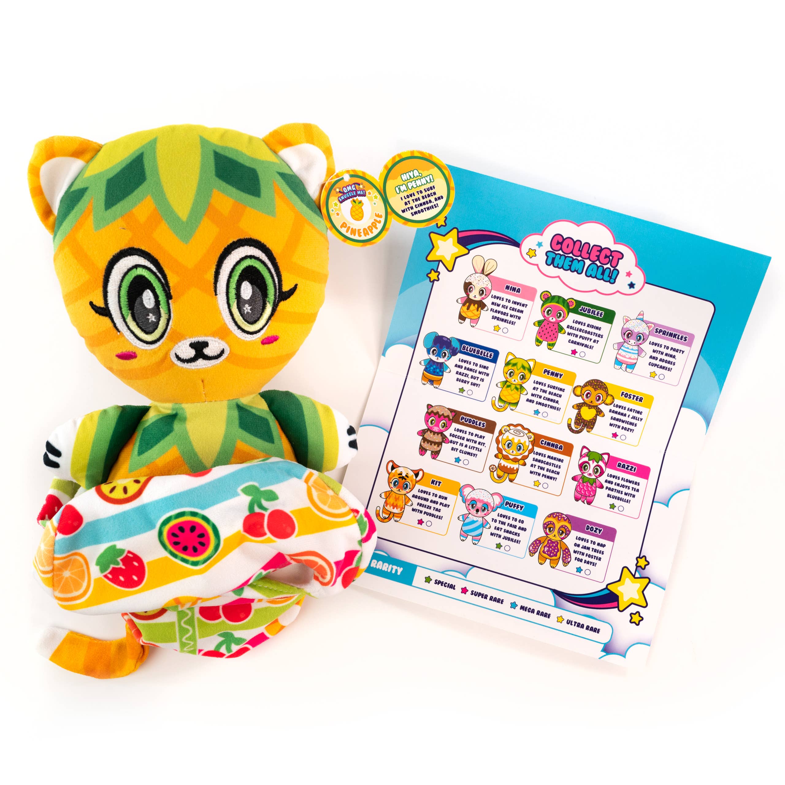 Scentco, Inc - Vente Peluche – enfant et bébé - O.M.G. Snuggle Me (12 styles parfumés, sac aveugle)4