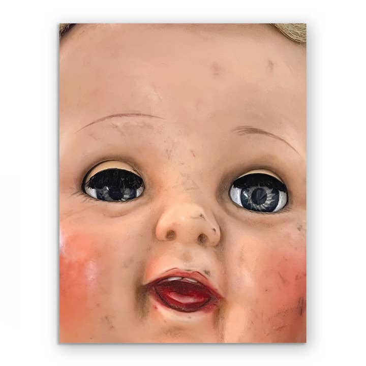 Ditch Doll Everyday Card for wholesale by The Mincing Mockingbird