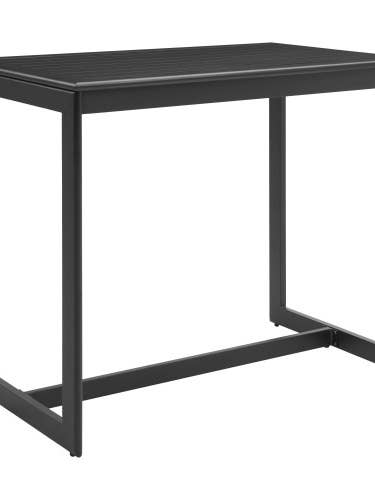 Midnight Wave Barbord Sort for engroshandel hos Zuo Modern