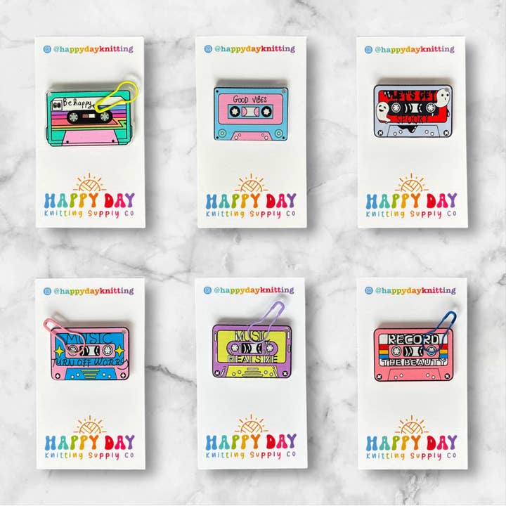 Needle & Stitch Marker Minder - Mixtape for wholesale by Happy Day Knitting
