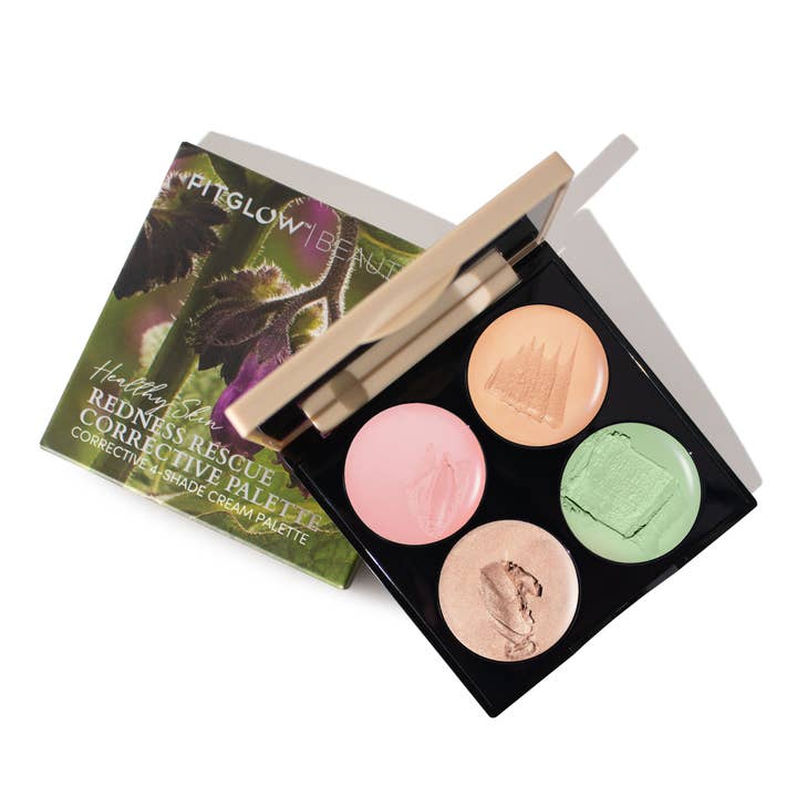 Redness Rescue Corrective Palette for wholesale by Fitglow Beauty