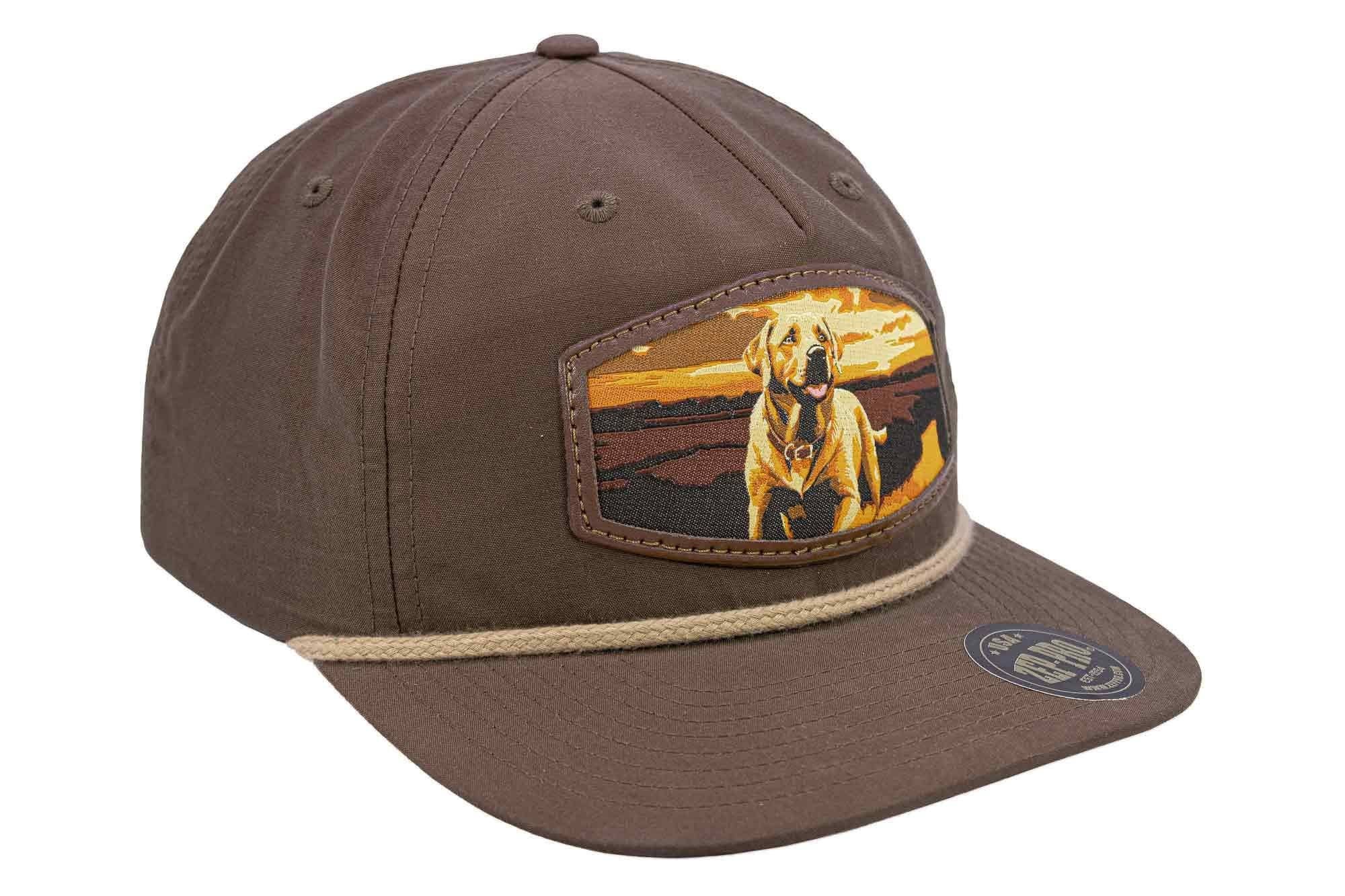 Zep-Pro - Wholesale Flat Brim Cap - Unisex - Lab Woven Patch Rope Hat.3