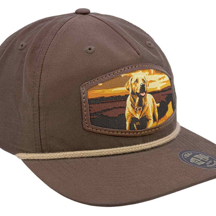 Zep-Pro - Wholesale Flat Brim Cap - Unisex - Lab Woven Patch Rope Hat.3