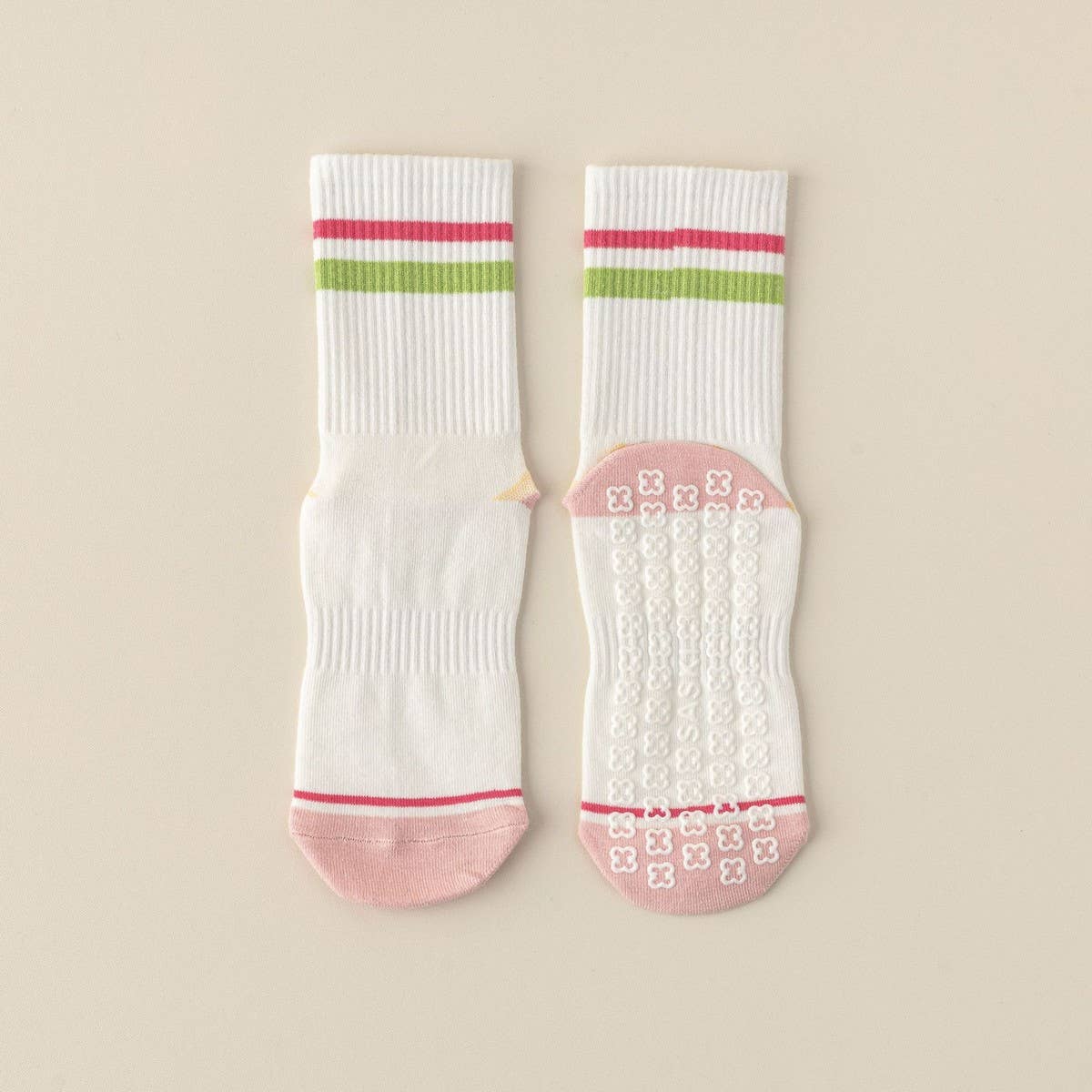 ACCITY - Wholesale Socks - Women's - SPORTS NON-SLIP COLOR MATCHING YOGA MID-TUBE SOCKS_CWMS13593