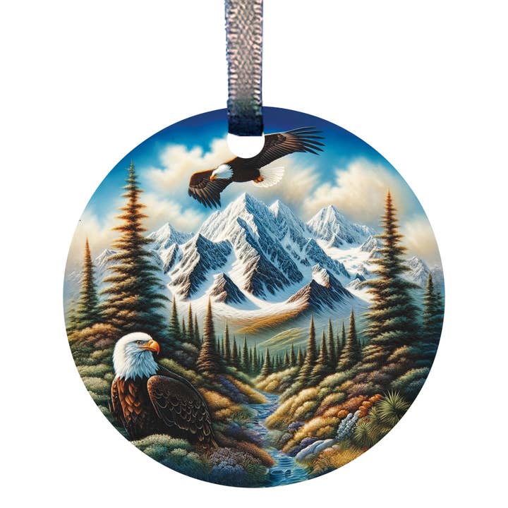 Mini adorno acrílico Montañas Águila MSC329 de d'ears para venta al por mayor de d'ears inc.