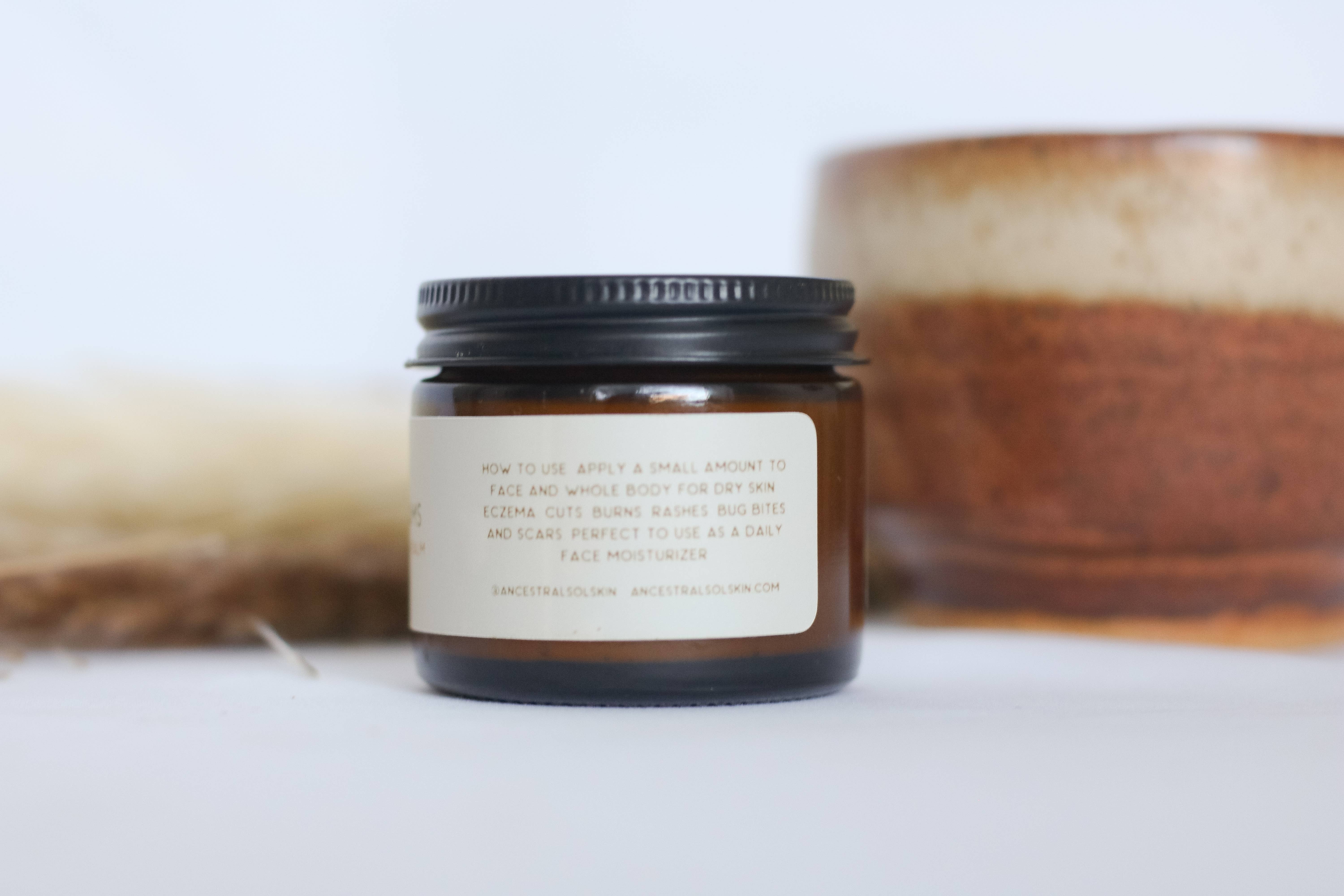 Ancestral Solskin - Wholesale Healing Salve/Balm/Cream - Lavender and Magnesium Tallow Balm 2 OZ2