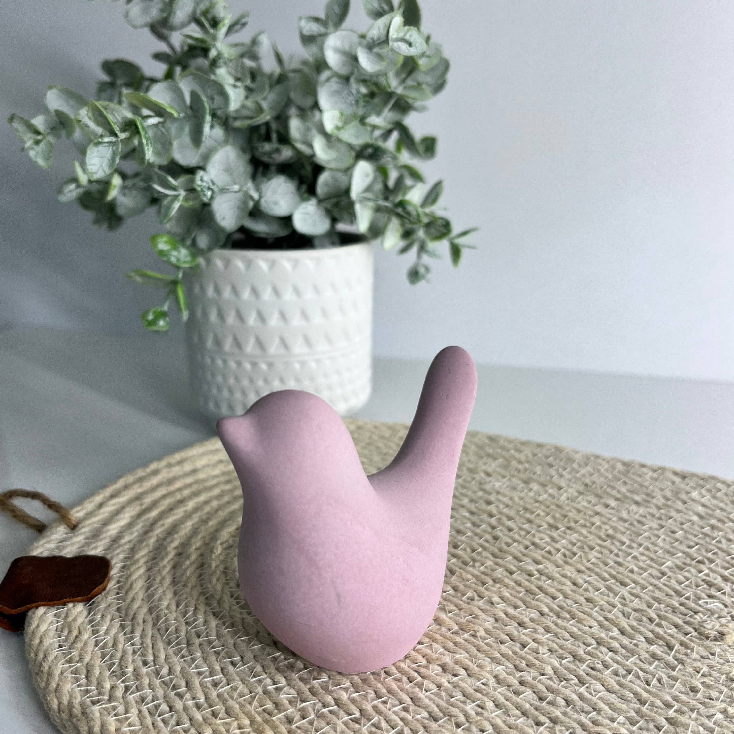 Joyful Lotus - Venta al por mayor Figura decorativa - Pájaros de concreto hechos a mano5