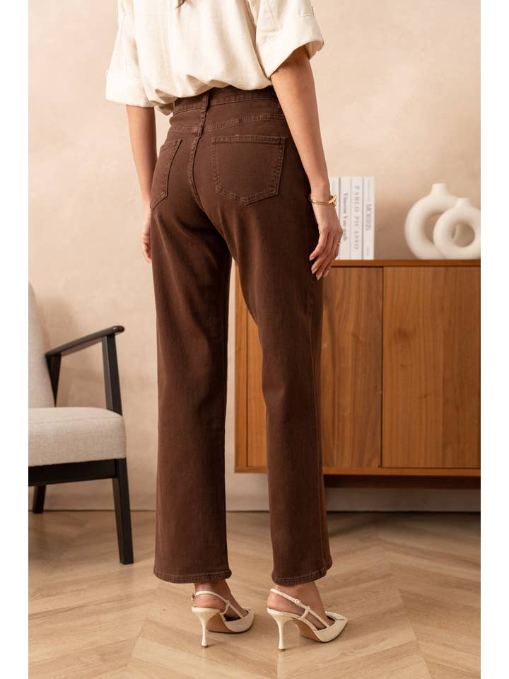 Vivid - Vendita all'ingrosso Jeans - Donna - Jean a gamba larga colore17