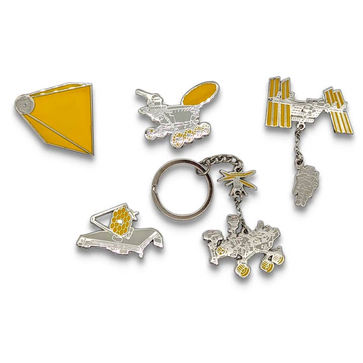 PINtelligentsia - Wholesale Reversspeld/knoop - Sputnik Emaille Pin - Sovjet Retro Space Robot reversspeld!2