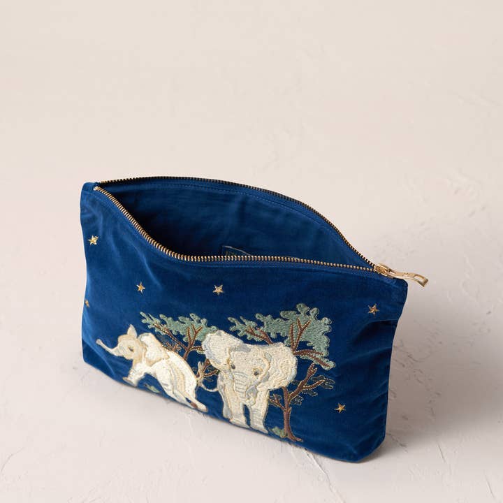 Elizabeth Scarlett Ltd – wholesale Pouch – Women’s – Orphaned Elephants Conservation Collection Everyday Pouch2