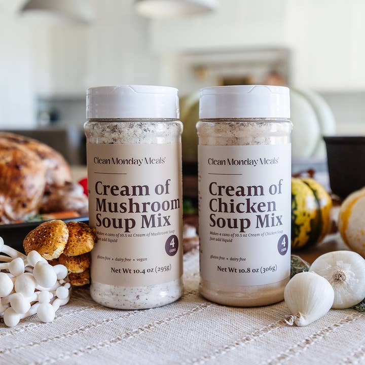 Clean Monday Meals - Wholesale Soup - Cream of Chicken Soup Mix8